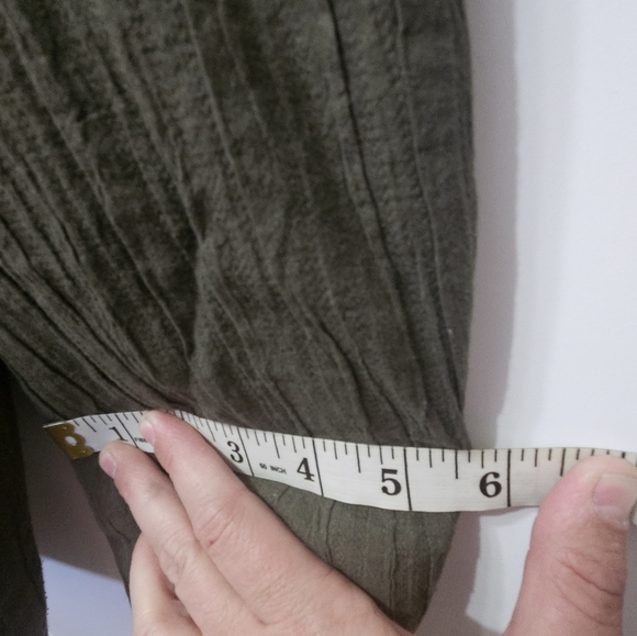 Chico's Blazer Woman's Size 3 in green - Picture 9 of 12